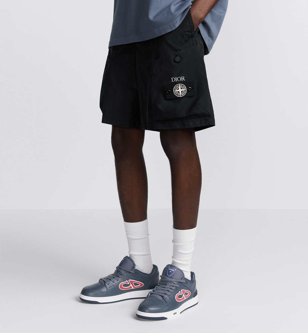 DIOR AND STONE ISLAND B57 Low-Top Sneaker – LIMITED AND NUMBERED EDITION